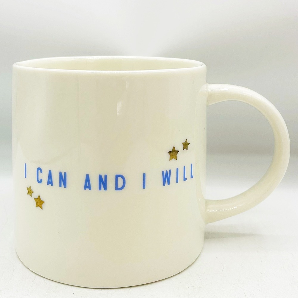 Threshold I Can‎ And I Will Gold Stars Oversized Coffee Mug Target